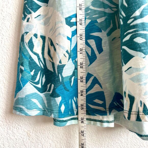 NWOT Patagonia Amber Dawn Jersey Dress in Tarkine Fern:Tasmanian Teal - Size S - Picture 12 of 14